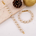 Pulsera con zirconias baño 18k