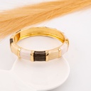 Brazalete esmaltado baño 18k