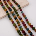 Agata Biconica Faceteada10mm