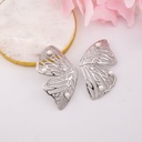 Aretes de mariposa con zirconia baño 18k