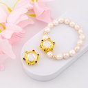 Separador VIRGEN SUYAPA engastado en goldfilled