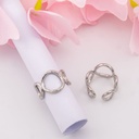 Anillo ajustable solido baño 18k