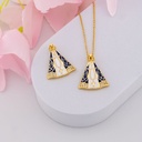 Dije VIRGEN esmaltada baño 18k