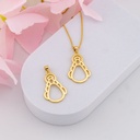 Dije VIRGEN baño 18k