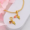 Charm GIRASOL baño 18k