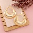 Aretes stud baño 18k