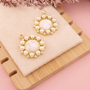 Dije VIRGEN SUYAPA con madre perla baño 18k