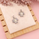 Dije camiseta MESSI con zirconias baño 18k