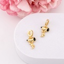 Charm SNOOPY baño 18k