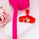 Cinta elastica para pulseras por yarda rosa