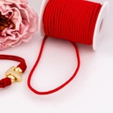 Hilo PARACORD por yarda 3mm color rojo