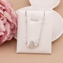 Cadena con perla barroca plata 925