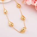 Collar solido baño 18k