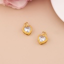 Dije de corazon baño 18k AB