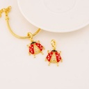 Charm mariquita en micropave
