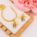 Charm religioso baño 18k
