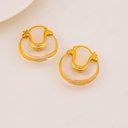 Argollas de resina baño 18k