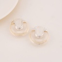 Argollas de resina baño 18k