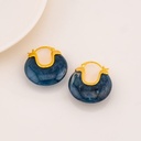 Argollas de resina baño 18k