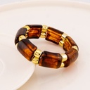 Pulsera elastica acrilica baño 18k