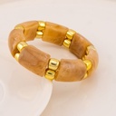 Pulsera elastica acrilica baño 18k
