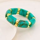 Pulsera elastica acrilica baño 18k