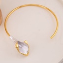 Omega de flor cartucho baño 18k