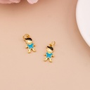 Dije de niño esmaltado baño 18k