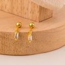 Piercing de zirconia baño 18k