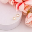 Piercing redondo baño 18k