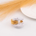 Anillo chunky baño 18k