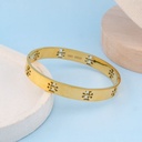 Brazalete de marca en acero inoxidable