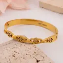 Brazalete de marca en acero inoxidable