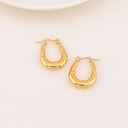 Argollas solidas 24MM baño 18k