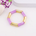 Pulsera elastica acrilica baño 18k 
