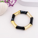 Pulsera elastica acrilica baño 18k