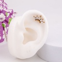 Piercings zirconias acero inoxidable