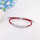 Pulsera para caballero de cuero y acero inoxidable 316L