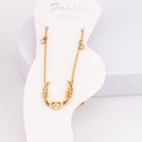 Tobillera corazon acero inoxidable