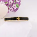 Brazalete de marca acero inoxidable negra