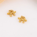 Enlace de inicial con zirconias baño 18k