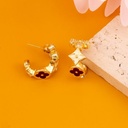 Argollas de marca baño 18k
