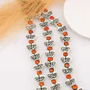 Ceramica de tulipan naranja