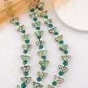 Ceramica de tulipan verde  