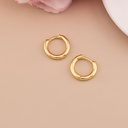 Huggies pequeñas 15mm baño 18k