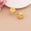 Patente redonda baño 18k