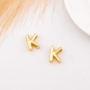 Separador de letra plana baño 18k Letra K