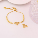 Enlace de corazon con micropave 