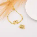 Enlace de niños con zirconias baño 18k