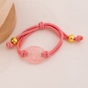 Pulsera ajustable cordon paracord en tendecia baño 18k